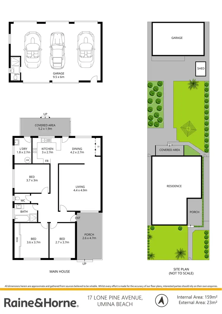 Floorplan of Homely house listing, 17 Lone Pine Avenue, Umina Beach NSW 2257
