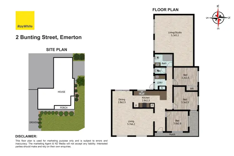 Floorplan of Homely house listing, 2 Bunting Street, Emerton NSW 2770