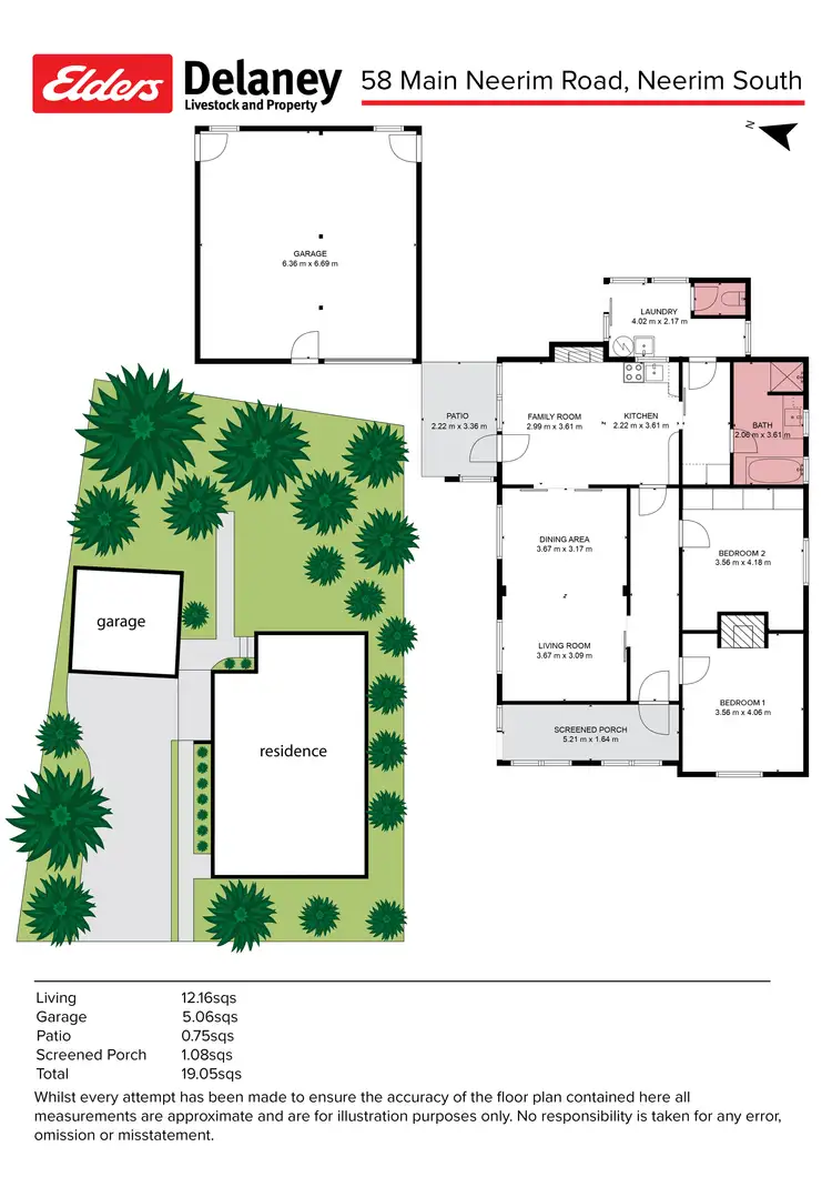 Floorplan of Homely house listing, 58 Main Neerim Road, Neerim South VIC 3831