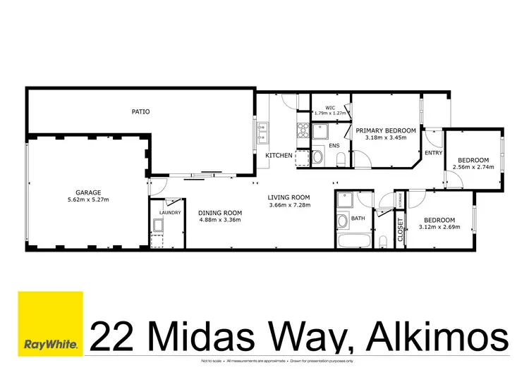 Floorplan of Homely house listing, 22 Midas Way, Alkimos WA 6038