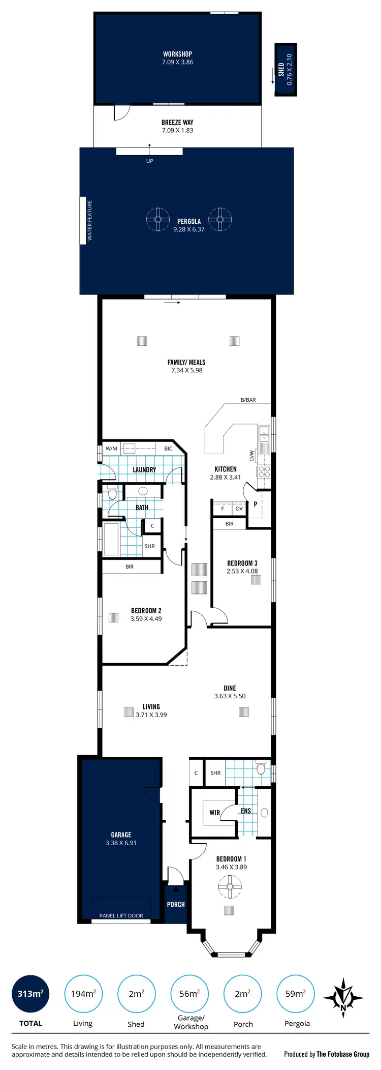 Floorplan of Homely house listing, 16B Eton Avenue, Magill SA 5072