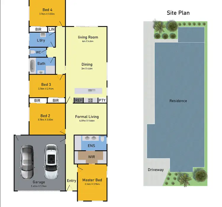 Floorplan of Homely house listing, 52 Stoneyfell Road, Point Cook VIC 3030