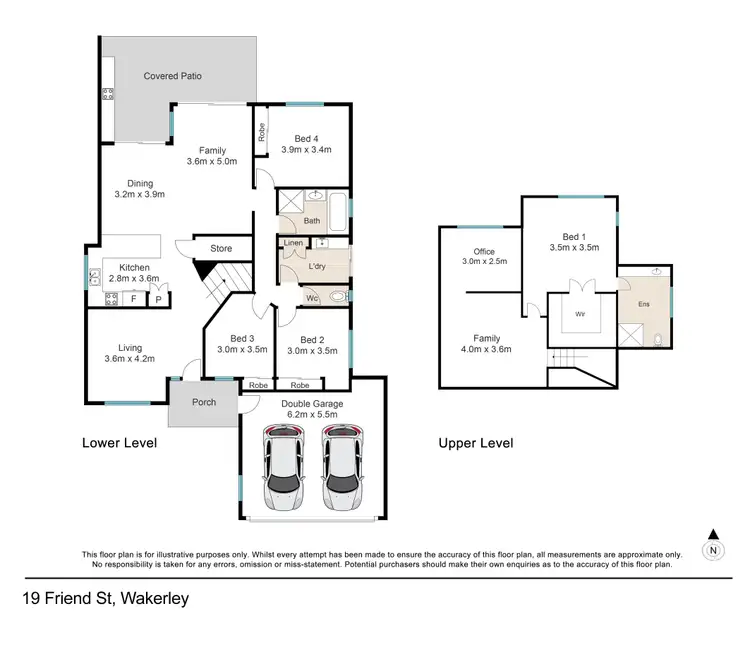 Floorplan of Homely house listing, 19 Friend Street, Wakerley QLD 4154