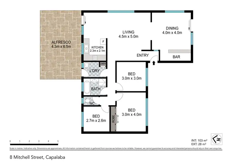 Floorplan of Homely house listing, 8 Mitchell Street, Capalaba QLD 4157