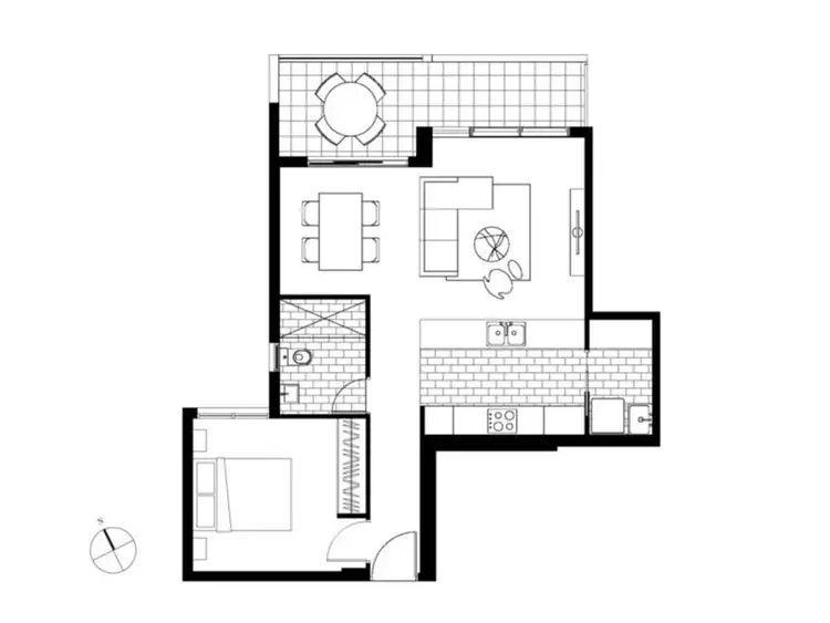Floorplan of Homely apartment listing, 902/24 Dressler Court, Merrylands NSW 2160