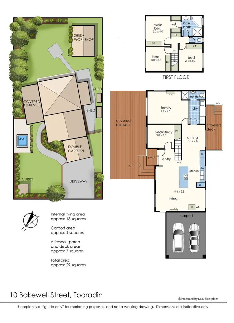 Floorplan of Homely house listing, 10 Bakewell Street, Tooradin VIC 3980