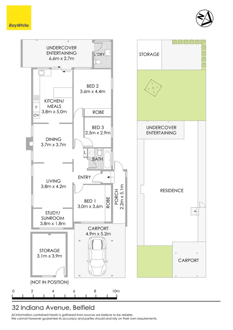 Floorplan of Homely house listing, 32 Indiana Avenue, Belfield NSW 2191
