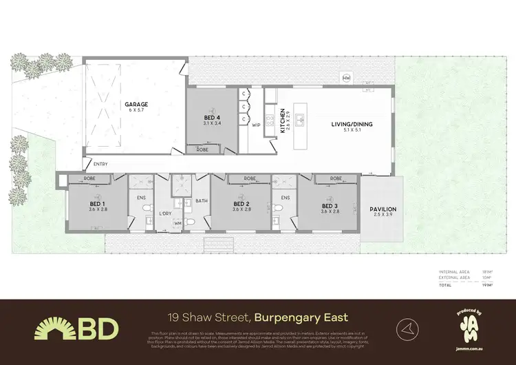 Floorplan of Homely house listing, 19 Shaw Street, Burpengary East QLD 4505