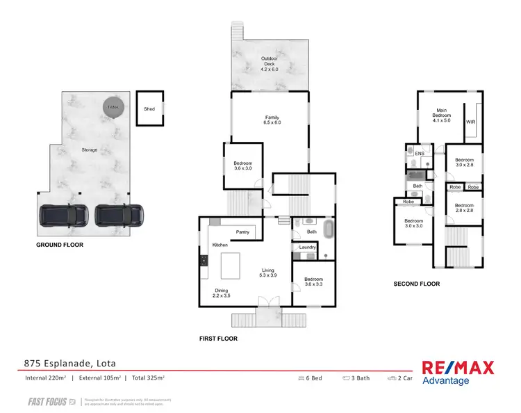 Floorplan of Homely house listing, 875 Esplanade, Lota QLD 4179