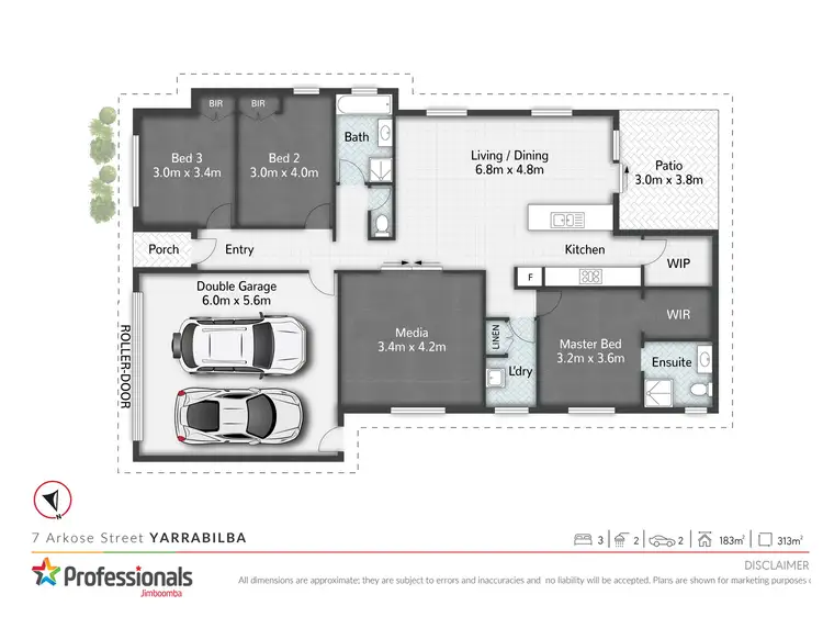 Floorplan of Homely house listing, 7 Arkose Street, Yarrabilba QLD 4207