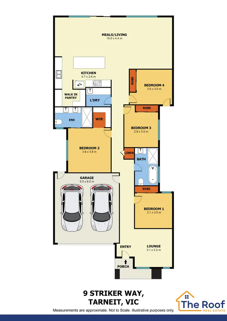Floorplan of Homely house listing, 9 Striker Way, Tarneit VIC 3029