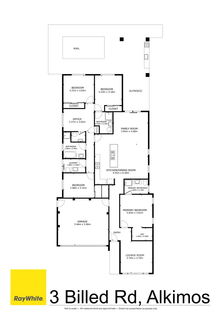 Floorplan of Homely house listing, 3 Billed Road, Alkimos WA 6038