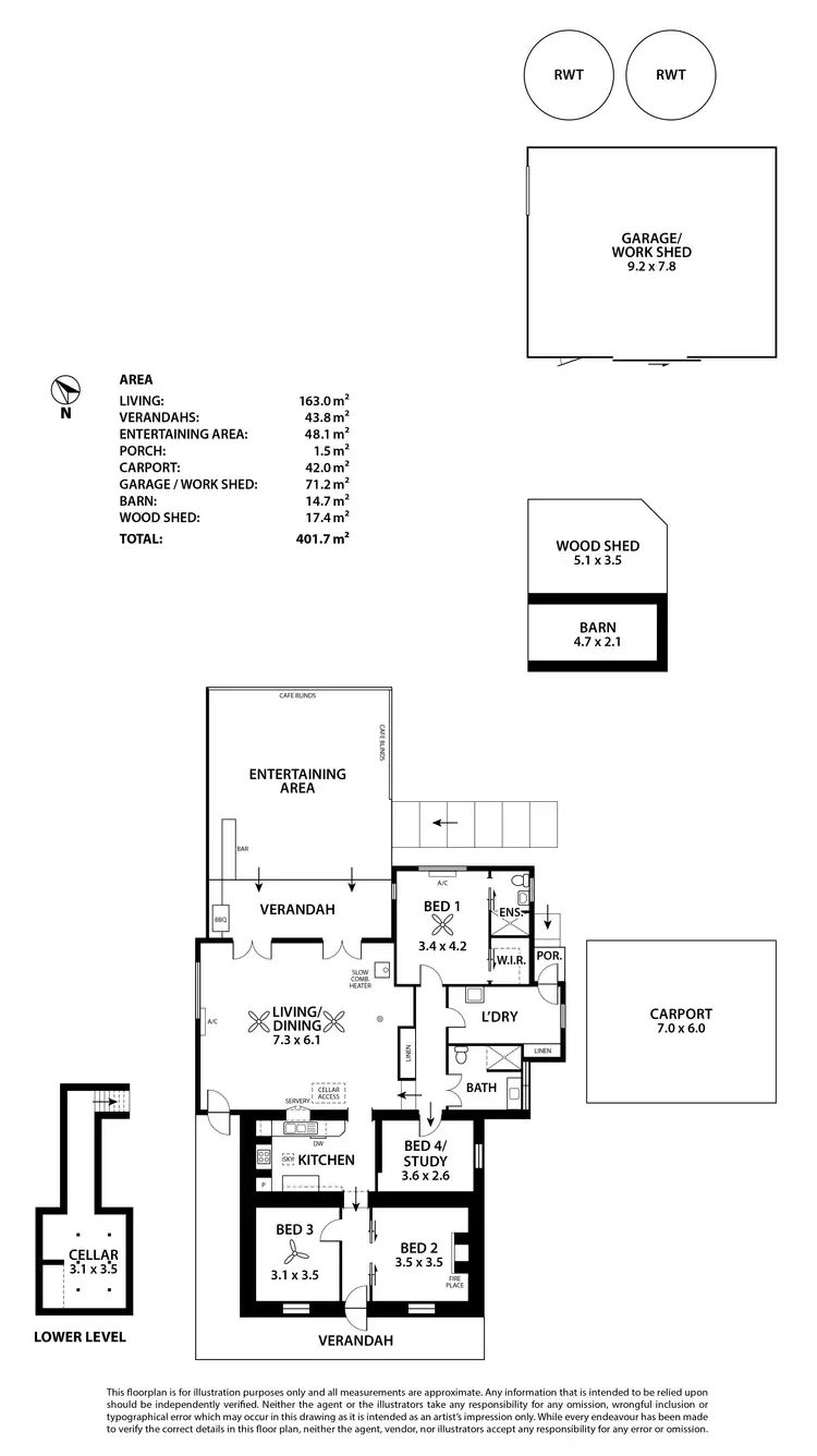 Floorplan of Homely house listing, 13 Victoria Street, Gumeracha SA 5233
