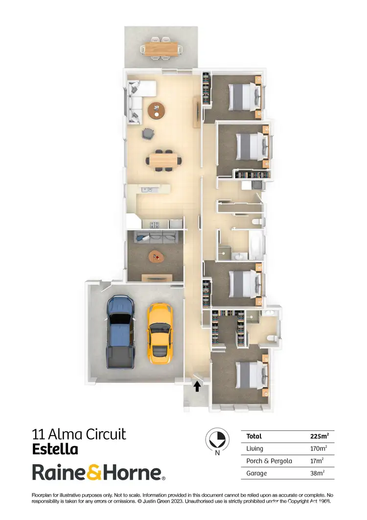 Floorplan of Homely house listing, 11 Alma Crescent, Estella NSW 2650
