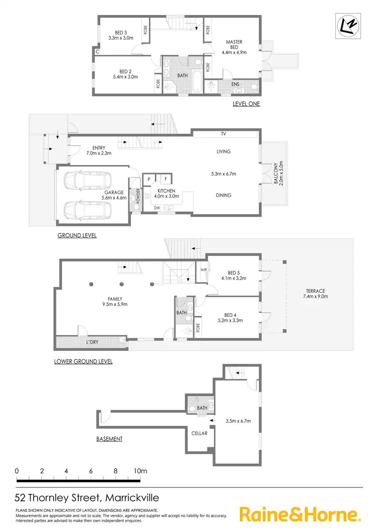 Floorplan of Homely house listing, 52 Thornley Street, Marrickville NSW 2204