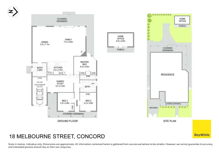 Floorplan of Homely house listing, 18 Melbourne Street, Concord NSW 2137