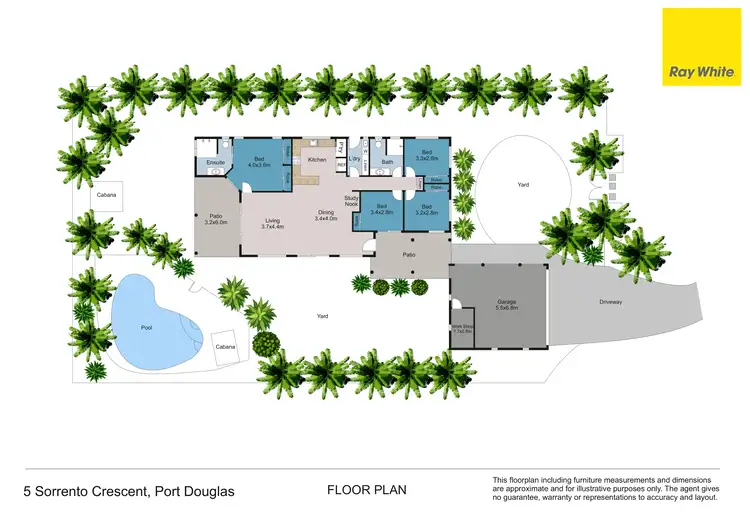 Floorplan of Homely house listing, 5 Sorrento Crescent, Port Douglas QLD 4877