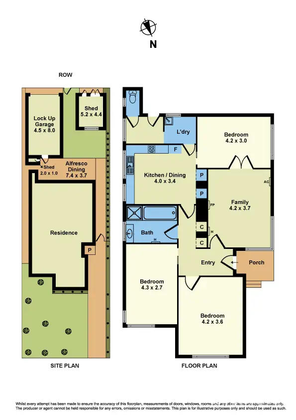 Floorplan of Homely house listing, 111 Hudsons Road, Spotswood VIC 3015