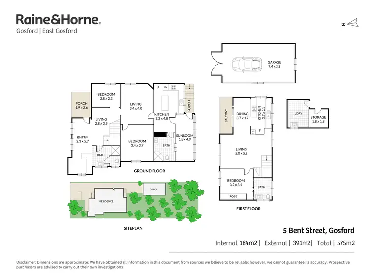 Floorplan of Homely house listing, 5 Bent Street, Gosford NSW 2250