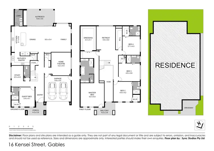 Floorplan of Homely house listing, 16 Kensei Street (Gables), Box Hill NSW 2765
