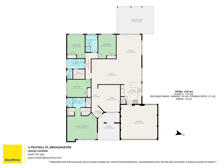 Floorplan of Homely house listing, 4 Feutrill Place, Broadwater WA 6280