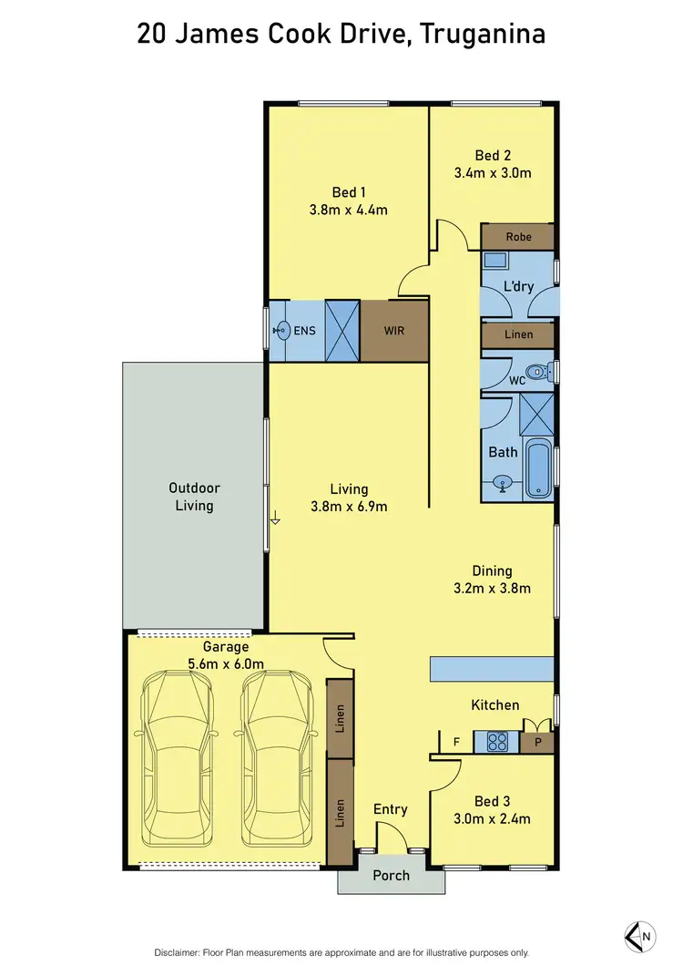 Floorplan of Homely house listing, 20 James Cook Drive, Truganina VIC 3029