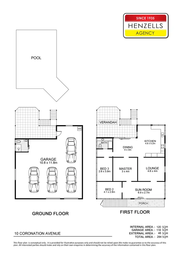 Floorplan of Homely house listing, 10 Coronation Avenue, Golden Beach QLD 4551