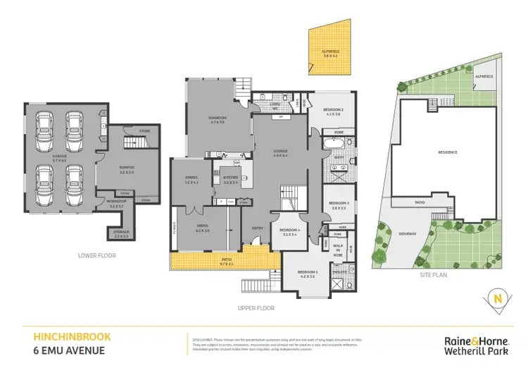 Floorplan of Homely house listing, 6 Emu Avenue, Hinchinbrook NSW 2168