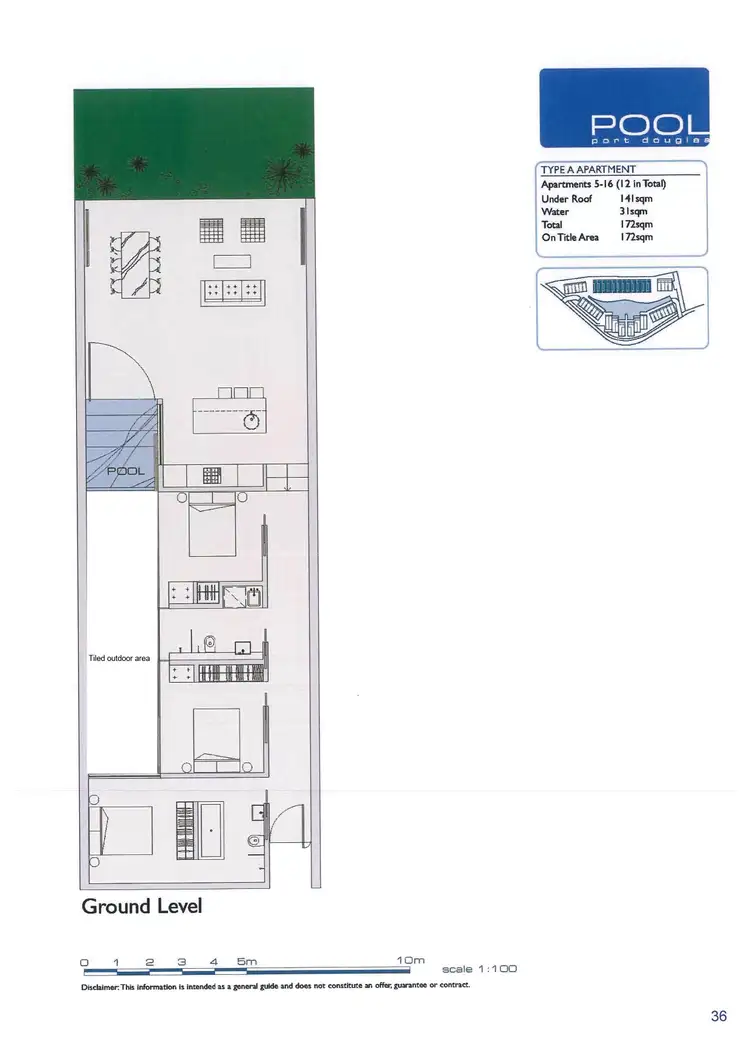 Floorplan of Homely apartment listing, 5/19-37 St Crispins Avenue, Port Douglas QLD 4877