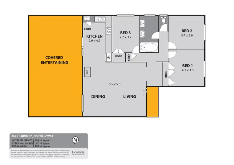 Floorplan of Homely house listing, 261 Illaroo Road, North Nowra NSW 2541