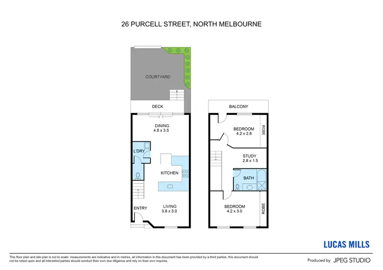 Floorplan of Homely house listing, 26 Purcell Street, North Melbourne VIC 3051