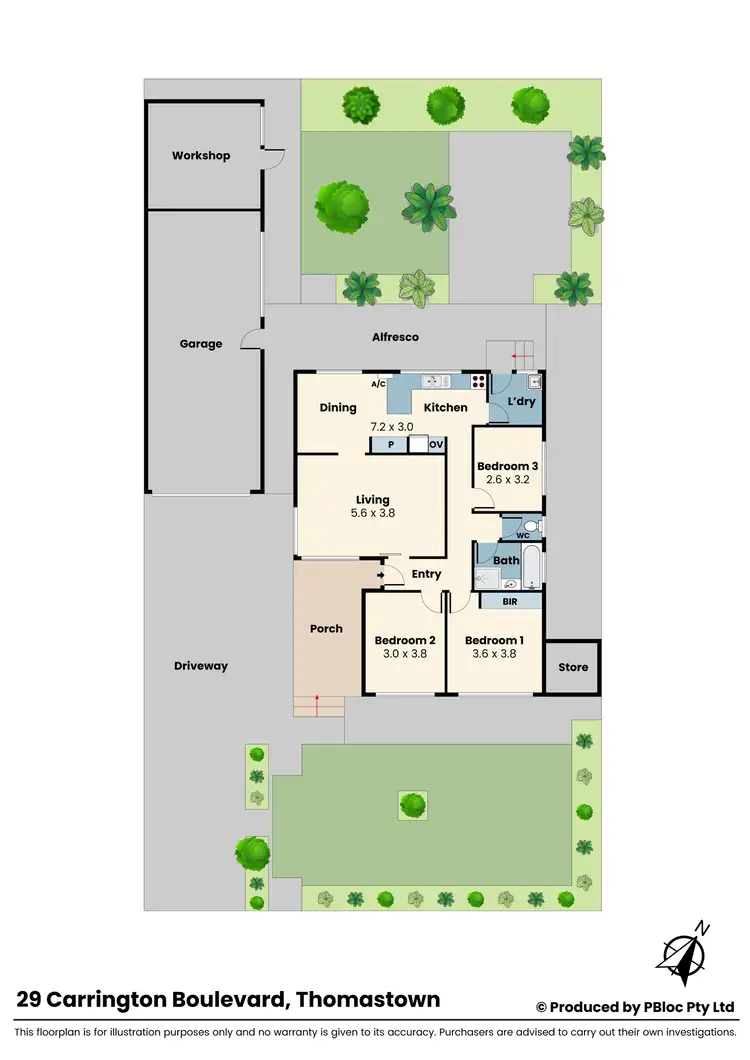 Floorplan of Homely house listing, 29 Carrington Boulevard, Thomastown VIC 3074