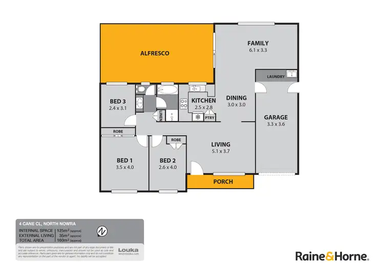 Floorplan of Homely house listing, 4 Cane Close, North Nowra NSW 2541