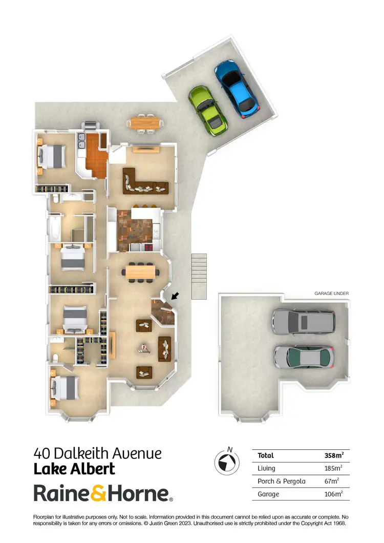 Floorplan of Homely house listing, 40 Dalkeith Avenue, Lake Albert NSW 2650