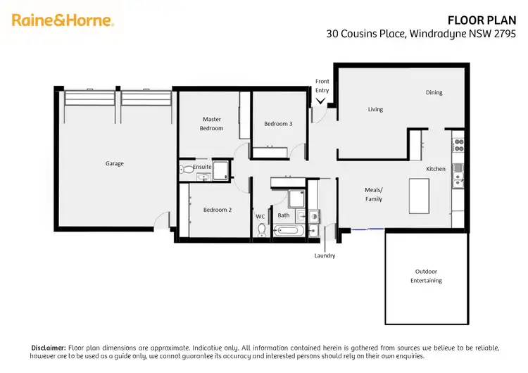 Floorplan of Homely house listing, 30 Cousins Place, Windradyne NSW 2795