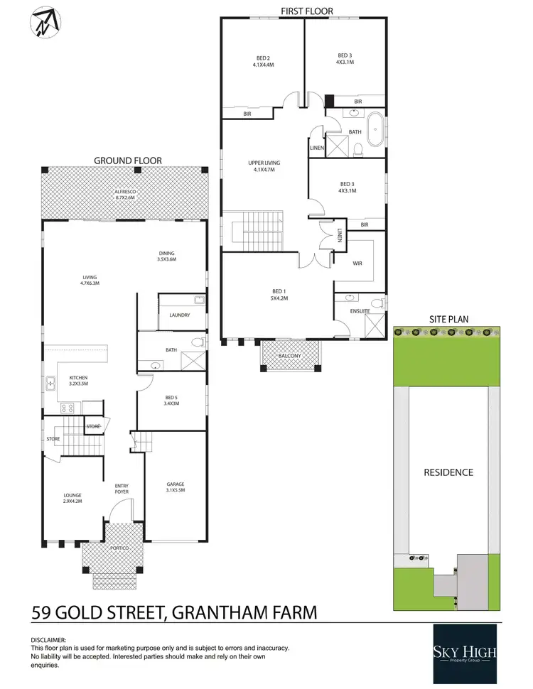 Floorplan of Homely house listing, 59 Gold Street, Grantham Farm NSW 2765