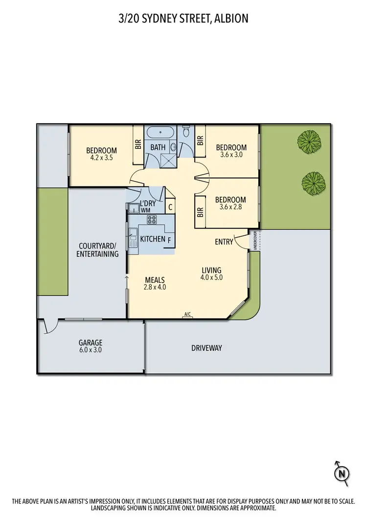Floorplan of Homely unit listing, 3/20 Sydney Street, Albion VIC 3020