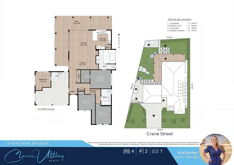 Floorplan of Homely house listing, 3 Crane Street, Bongaree QLD 4507