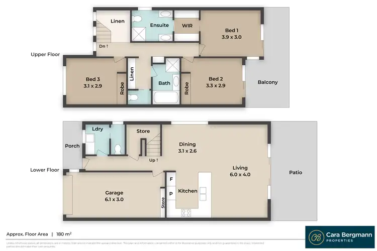 Floorplan of Homely townhouse listing, Address available on request