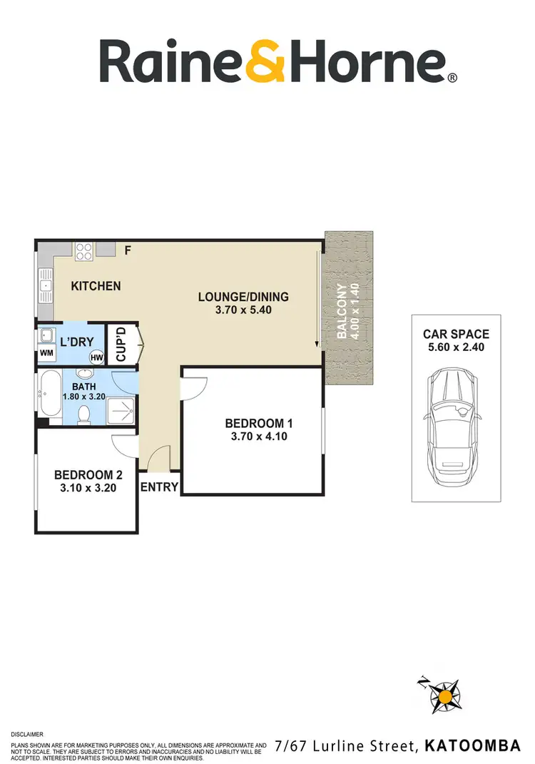 Floorplan of Homely apartment listing, 7/67 Lurline Street, Katoomba NSW 2780