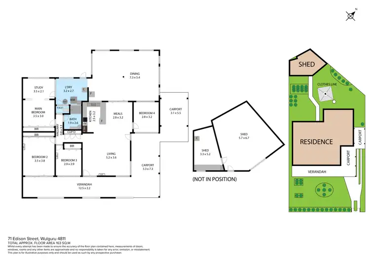 Floorplan of Homely house listing, 71 Edison Street, Wulguru QLD 4811