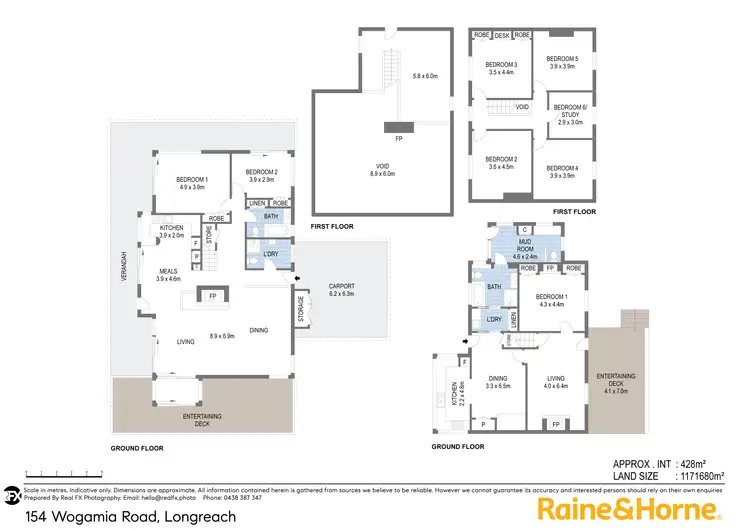 Floorplan of Homely rural property listing, 154 Wogamia Road, Longreach NSW 2540