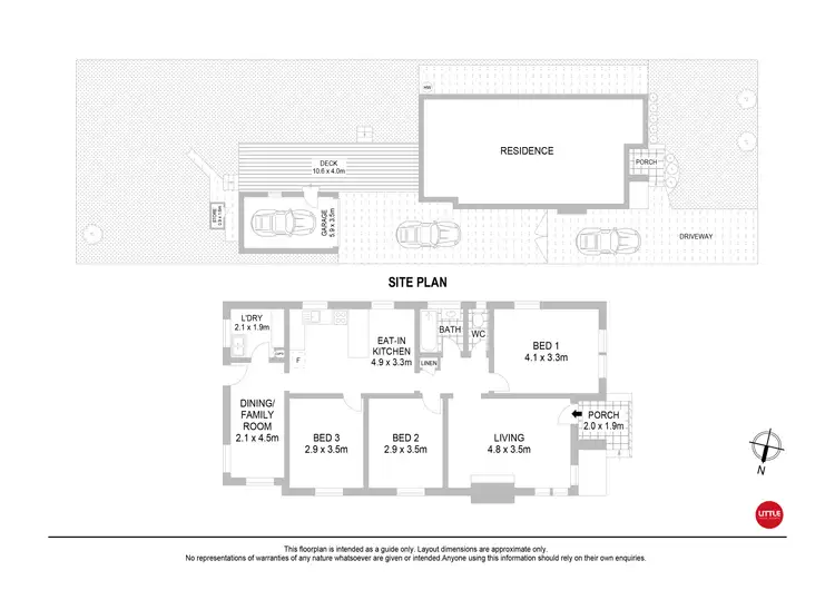 Floorplan of Homely house listing, 13 Trumper Street, Ermington NSW 2115