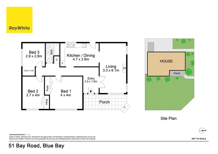 Floorplan of Homely house listing, 51 Bay Road, Blue Bay NSW 2261