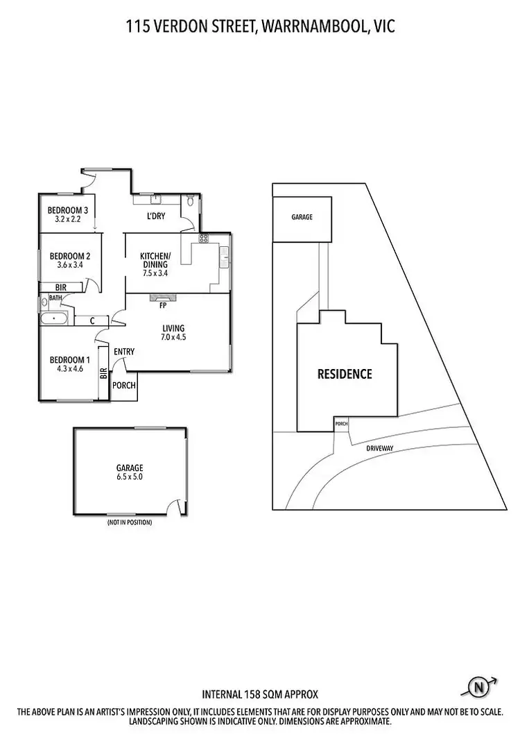 Floorplan of Homely house listing, 115 Verdon Street, Warrnambool VIC 3280