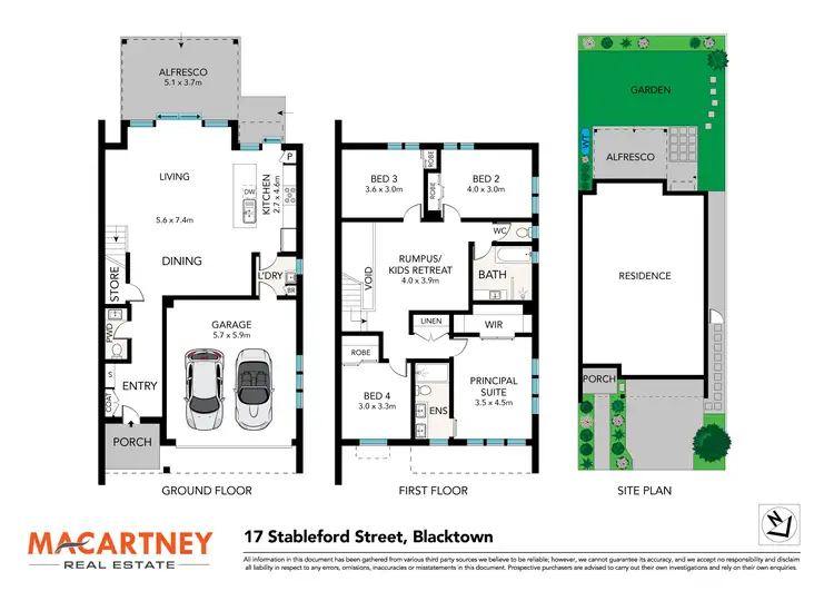 Floorplan of Homely house listing, 17 Stableford Street, Blacktown NSW 2148