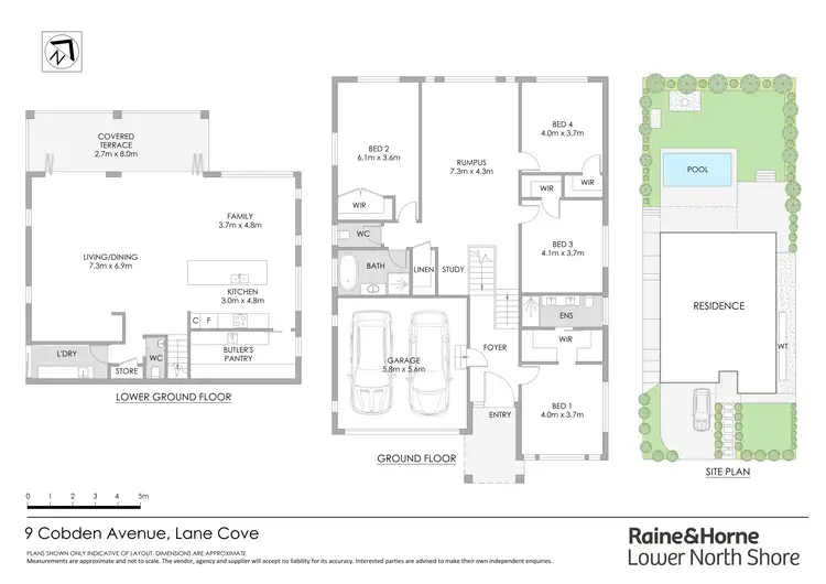 Floorplan of Homely house listing, 9 Cobden Avenue, Lane Cove NSW 2066