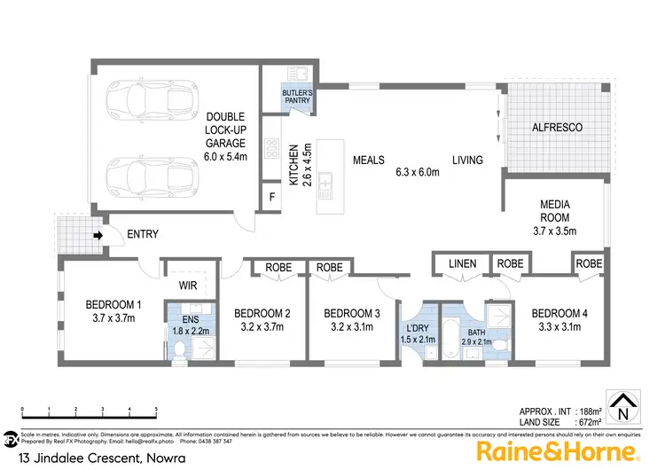 Floorplan of Homely house listing, 13 Jindalee Crescent, Nowra NSW 2541