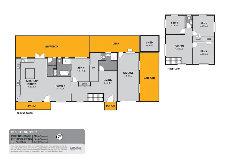 Floorplan of Homely house listing, 26 Queen Street, Berry NSW 2535