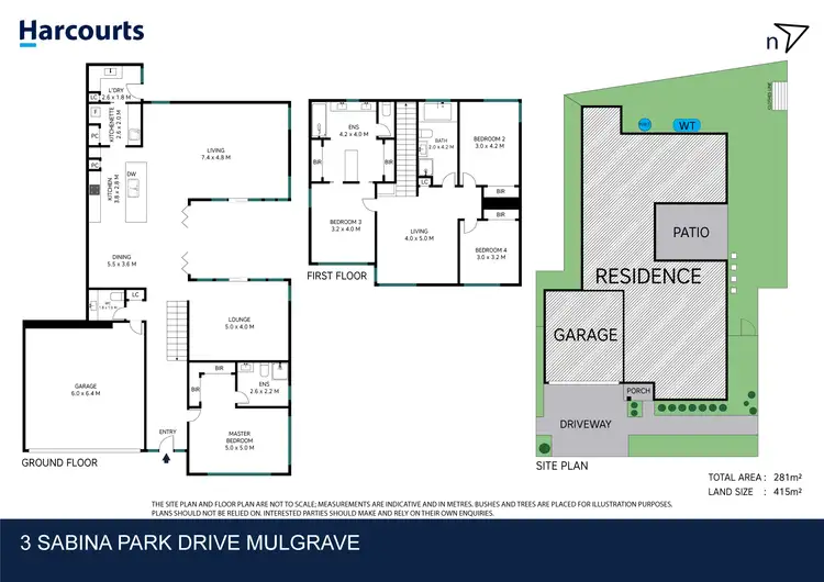Floorplan of Homely house listing, 3 Sabina Park Drive, Mulgrave VIC 3170